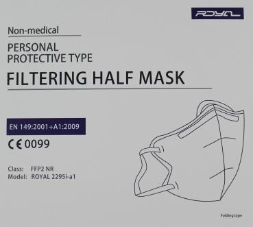 20 x FFP2 Maske Mundschutz Masken Atemschutz CE zertifiziert Einzelverpackt