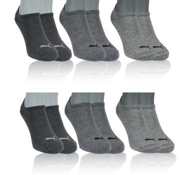 Herren Puma Sneaker Socken grey combo